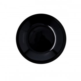 Piatto Fondo Quid Select Basic Nero Melammina 23 cm (24 Unità)