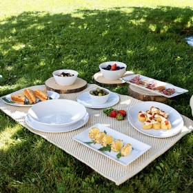 Ciotola per Aperitivi Quid Select Basic Bianco Melammina 13 cm (24 Unità)