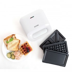 Piastra Grill Elettrica Dcook Gallery Bianco 750 W 6 Unità