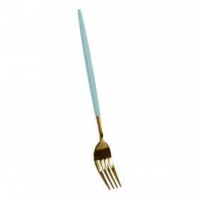 Servizio di Posate DKD Home Decor Verde Dorato Acciaio inossidabile 1,5 x 0,5 x 22,3 cm 16 Pezzi