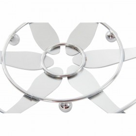 Portafrutta DKD Home Decor Argentato Metallo Plastica