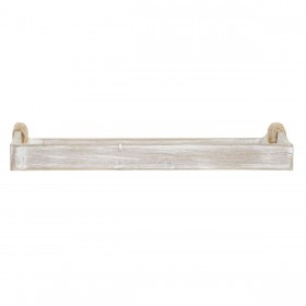 Set di Vassoi DKD Home Decor Multicolore 40 x 30 x 6 cm Legno MDF (2 Unità)