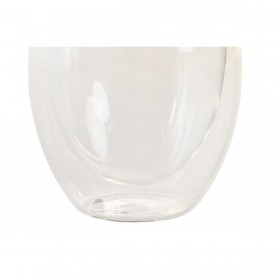 Set di Bicchieri DKD Home Decor Trasparente Cristallo Vetro Borosilicato 100 ml 2 Pezzi