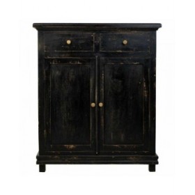 Ingresso con Cassetti Alexandra House Living Nero 40 x 100 x 85 cm
