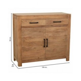 Ingresso con Cassetti Alexandra House Living Marrone 40 x 90 x 100 cm