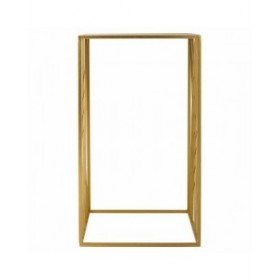 Tavolo angolare Alexandra House Living Oro 40 x 70 x 40 cm