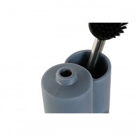 Dispenser di Sapone 2 in 1 per Lavandino DKD Home Decor Bambù Acciaio inossidabile Dolomite 11,5 x 6,5 x 18,5 cm (2 Unità)