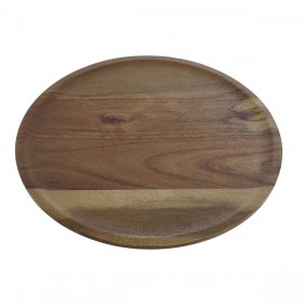 Vassoio per aperitivi DKD Home Decor Naturale Acacia In piedi 36 x 36 x 14 cm