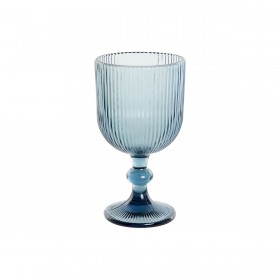 Set di Bicchieri DKD Home Decor Azzurro Cristallo 325 ml