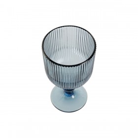 Set di Bicchieri DKD Home Decor Azzurro Cristallo 325 ml