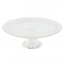 Vassoio per aperitivi Home ESPRIT Trasparente Cristallo 23 x 23 x 8 cm