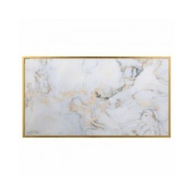 Tavolino da Caffè Alexandra House Living Oro Metallo Carta Ferro Legno MDF 60 x 45 x 110 cm