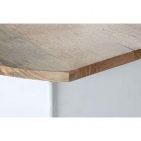 Mobile bar Home ESPRIT Bianco Marrone Turchese 157 x 52 x 90 cm