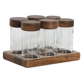 Portaspezie Home ESPRIT 90 ml 17 x 12 x 10,5 cm