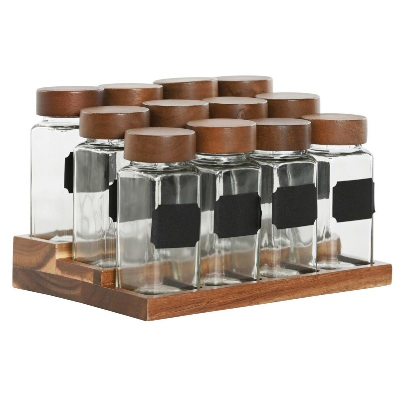 Portaspezie Home ESPRIT 90 ml 20,5 x 16,5 x 13 cm