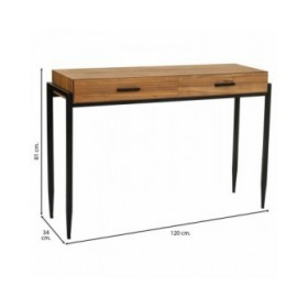 Ingresso con Cassetti Alexandra House Living Marrone 34 x 81 x 120 cm