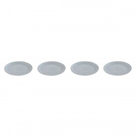 Set di piatti Home ESPRIT Azzurro Gres Mandala Arabo 27 x 27 x 2,8 cm