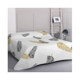 Trapunta HappyFriday Blanc Foliage Multicolore 240 x 260 cm