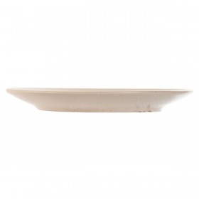 Piatto da pranzo Home ESPRIT Bianco Beige Gres Tradizionale 20 x 20 x 2,5 cm
