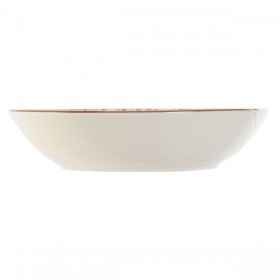 Set di piatti Home ESPRIT Marrone Beige Porcellana 20 x 20 x 4 cm