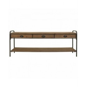 Credenza Alexandra House Living Marrone Ferro Legno di abete 38 x 58 x 149 cm
