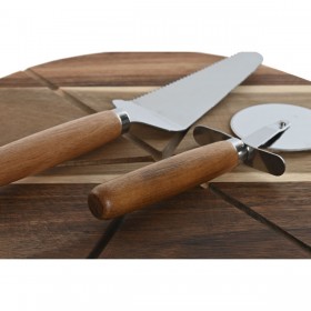 Tagliere Home ESPRIT Naturale 30 x 40 x 1,5 cm (3 Pezzi)
