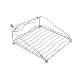 Portatovagliolo Home ESPRIT Argentato Metallo 19 x 19 x 7 cm