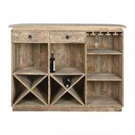 Mobile bar Home ESPRIT Marrone 146 x 54 x 110 cm