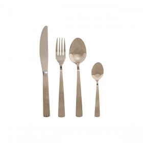Posate Home ESPRIT Argentato Acciaio inossidabile 15 x 7 x 24 cm 16 Pezzi