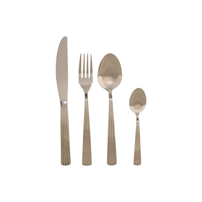 Posate Home ESPRIT Argentato Acciaio inossidabile 15 x 7 x 24 cm 16 Pezzi