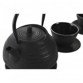 Teiera Home ESPRIT Nero Acciaio inossidabile Ferro 800 ml