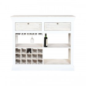 Portabottiglie Home ESPRIT Bianco 120 x 40 x 98 cm