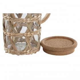 Brocca Home ESPRIT Naturale Vetro Borosilicato Fibra 1,25 L