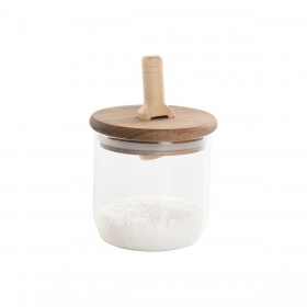 Barattolo Home ESPRIT Trasparente Naturale 300 ml