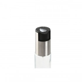 Oliera Home ESPRIT Trasparente Acciaio inossidabile Cristallo 100 ml 4 x 4 x 18,3 cm