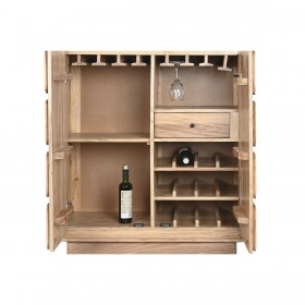 Mobile bar Home ESPRIT Naturale 90 x 45 x 100 cm