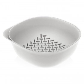 Set di Colini Versa Bianco polipropilene 23,2 x 9,5 x 23,2 cm (2 pcs)