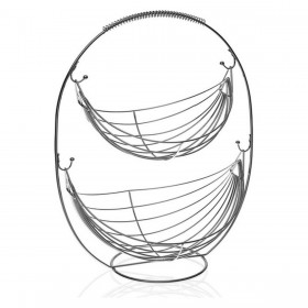 Portafrutta Versa Metallo Acciaio (27 x 45,5 x 36 cm)