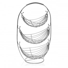 Portafrutta Versa Metallo Acciaio (27 x 59 x 36 cm)