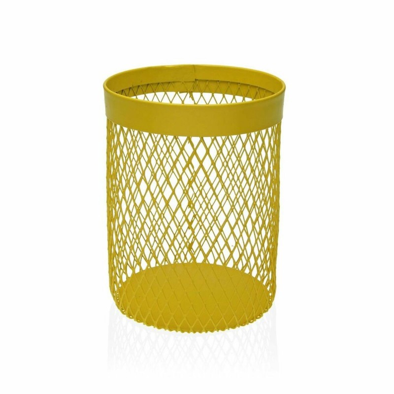 Contenitore per Utensili da Cucina Versa Metallo Acciaio 11,5 x 15,5 x 11,5 cm Giallo