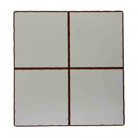 Sottopentola Versa Bianco Ceramica (20 x 20 cm)