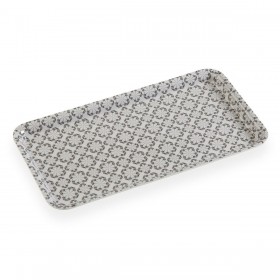 Vassoio Versa Oslo Grigio Melammina 16 x 1,4 x 30 cm
