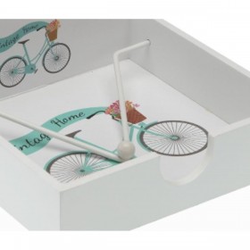 Portatovagliolo Versa Legno 18 x 7 x 18 cm Bicicletta