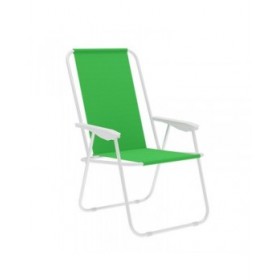 Marbueno Sedia Pieghevole Acciaio Assortita Spiaggia e Piscina 59X51X83 cm 10170