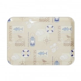 Vassoio Versa Seaside Polietilene RPET 27 x 2,2 x 38 cm