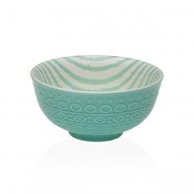 Ciotola per Aperitivi Versa Turchese Ceramica Porcellana 12,3 x 5,8 x 12,3 cm