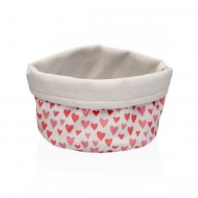Portapane Versa Amore Cuori 14 x 10 x 17 cm
