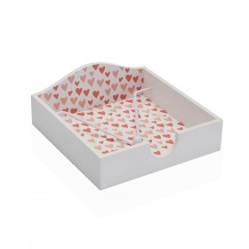 Portatovagliolo Versa Amore Legno 18 x 7 x 18 cm