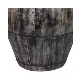 Vaso Alexandra House Living Grigio Legno di mango 40 x 65 x 40 cm
