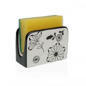 Portatovagliolo Versa Ceramica 5 x 8 x 11 cm Fiori